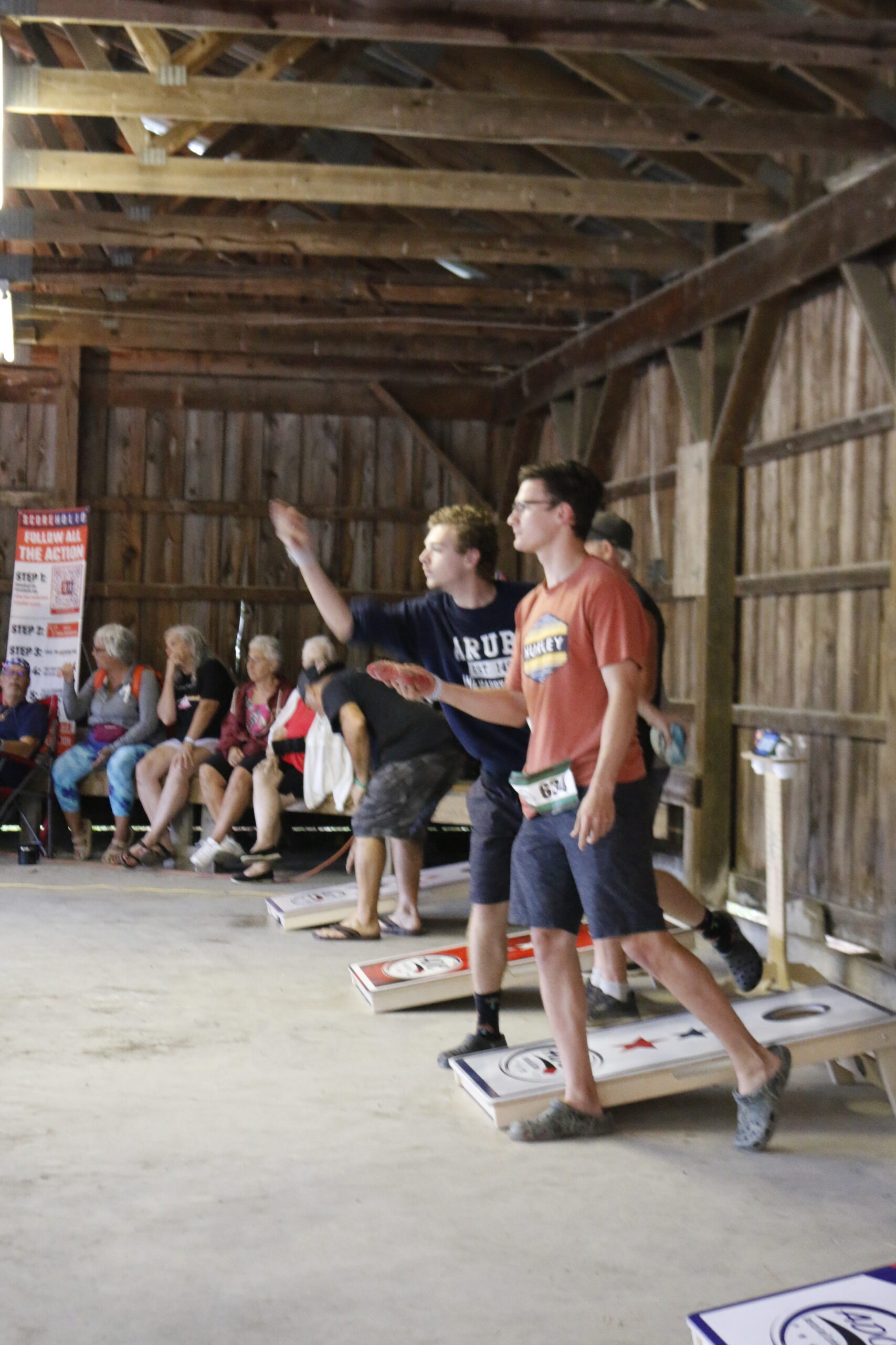 cornhole game