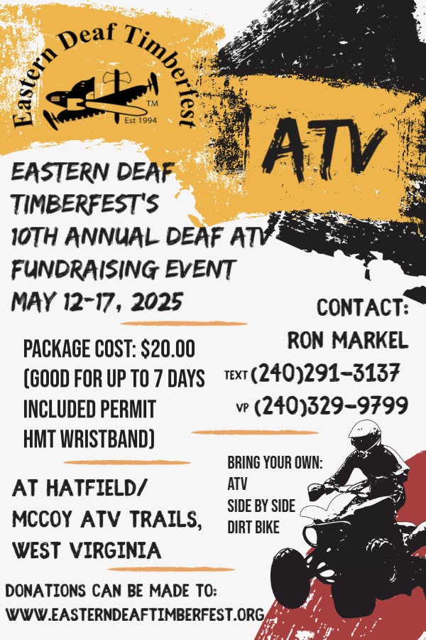 EDT's 10th Annual Deaf ATV Event